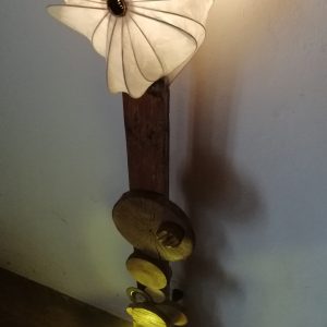 lampe tête de lion 獅子 shishi